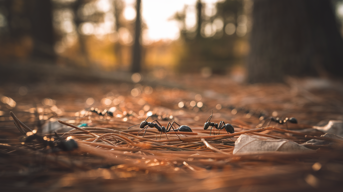 Silky Field Ant (Formica subsericea)