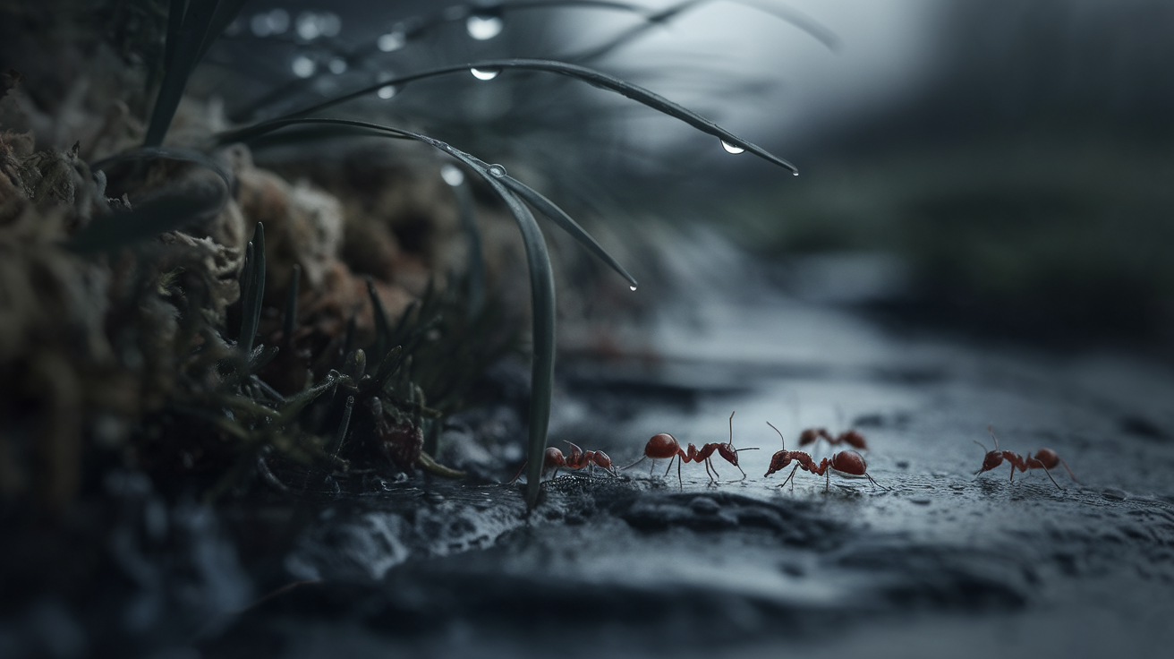 European Fire Ant (Myrmica rubra)